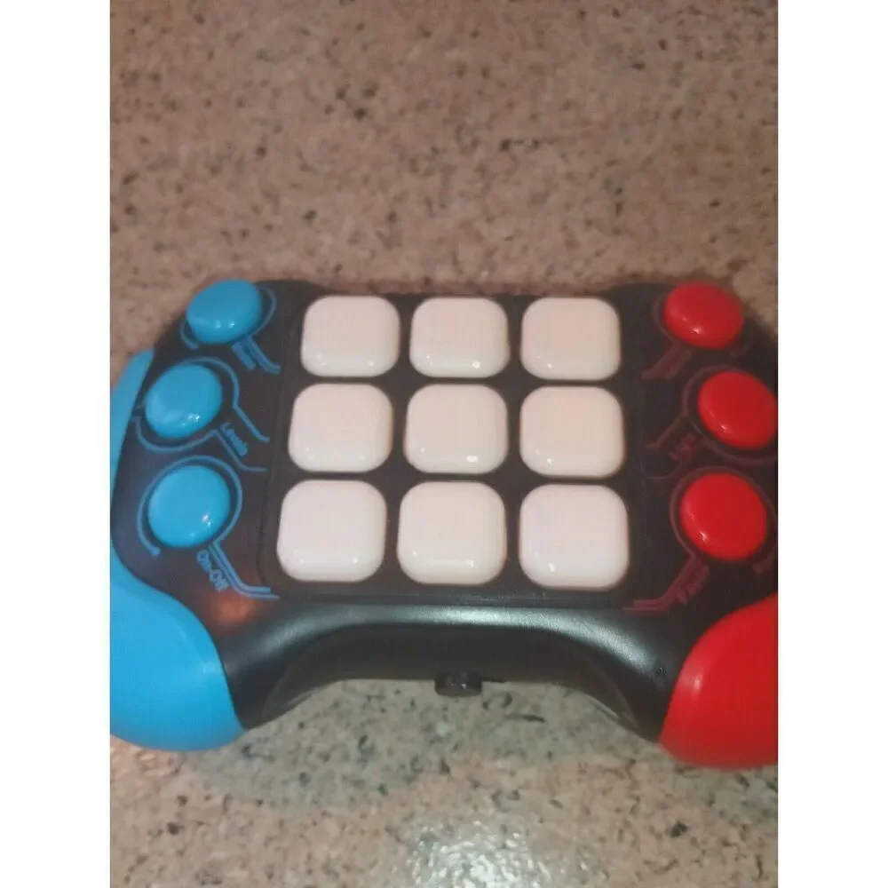 Quick Push Pop Game - 5 Mode Electric Fast Push Handheld Games Sensory Button...